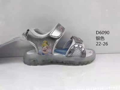 儿童鞋批发正品儿童鞋迪士尼童凉鞋宝宝鞋D6090二色